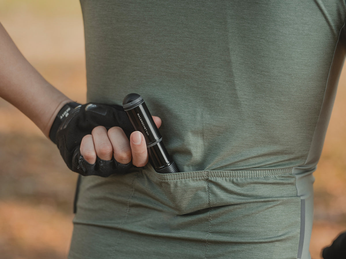 Handpomp TOPEAK RACEROCKET Mini Zwart