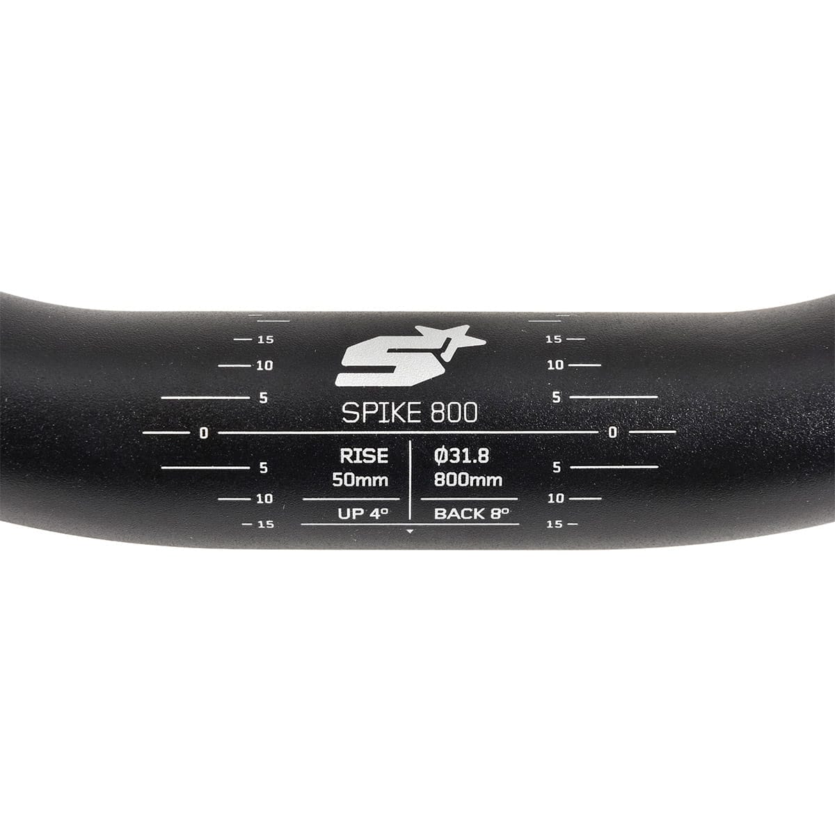 Ohjaustanko SPANK SPIKE 800 Rise 50 mm 31,8/800 mm Musta