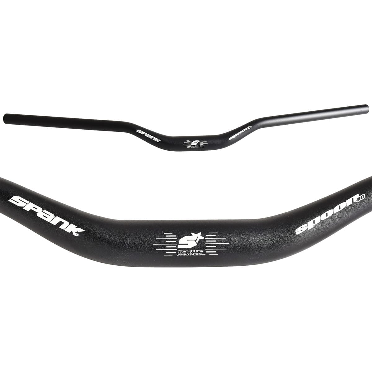 Styr SPANK SPOON Rise 40 mm 31,8/785 mm Sort
