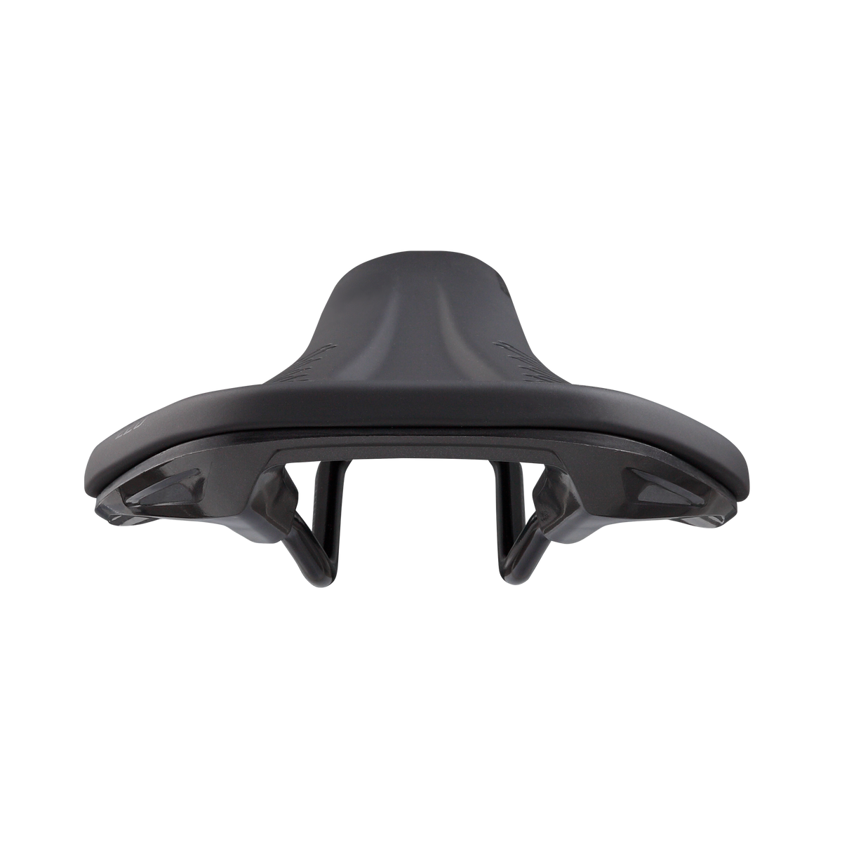 Siodełko SPANK OOZY 220 144mm Szyny CrN/Ti Czarne