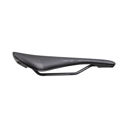 Sadel SPANK SPIKE 160 Läder CrMo-skenor LTD GG Svart