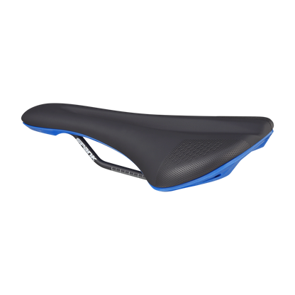 Selle SPANK OOZY 280 144mm Rails CrMo Bleu