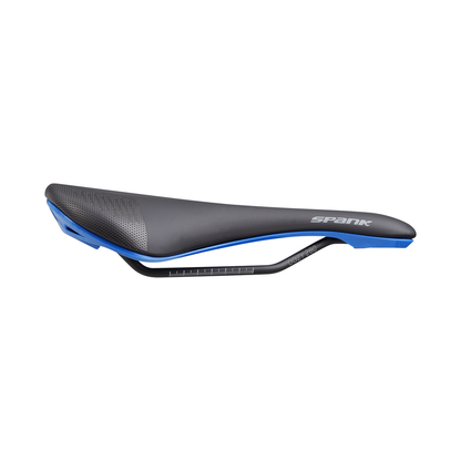 Selle SPANK OOZY 280 144mm Rails CrMo Bleu