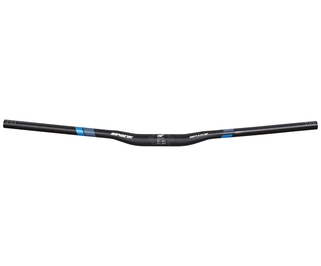 SPANK SPIKE 800 VIBROCORE Rise 15mm 31.8/800mm Handlebar Black / Blue