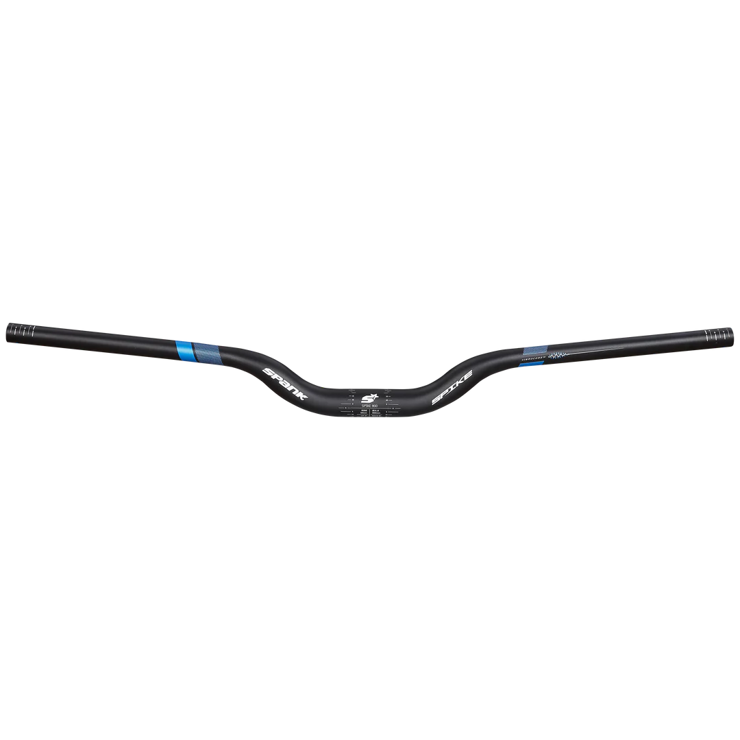 Styr SPANK SPIKE 800 VIBROCORE Rise 50 mm 31.8/800 mm Sort / Blå