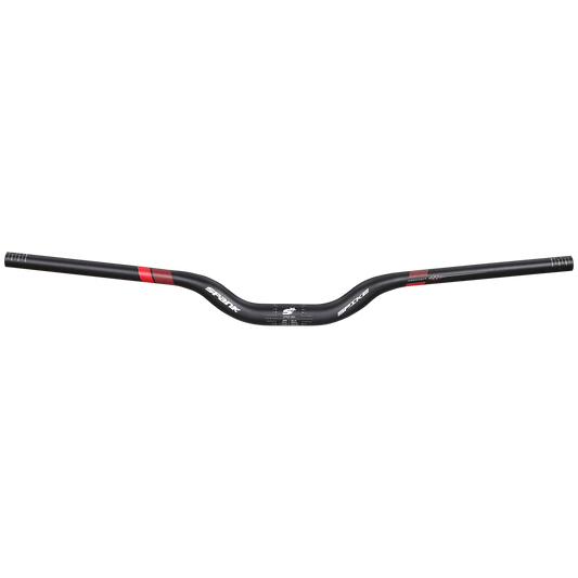 Ohjaustanko SPANK SPIKE 800 VIBROCORE Rise 50 mm 31.8/800 mm Musta / Punainen