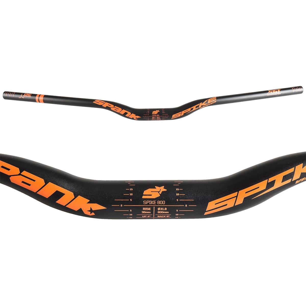 SPANK SPIKE 800 VIBROCORE Handlebar Rise 30 mm 31.8/800 mm