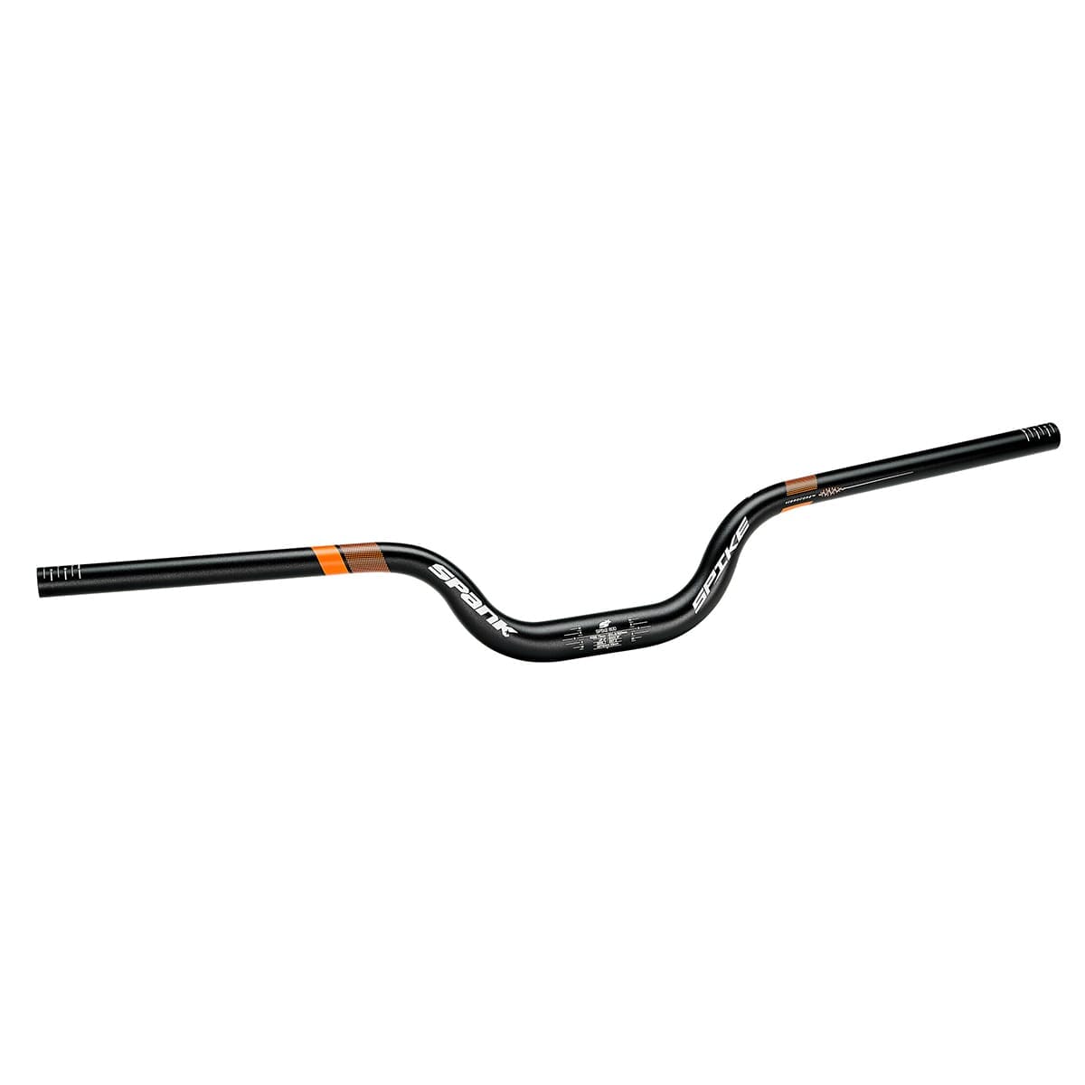 Styr SPANK SPIKE 800 RACE VIBROCORE Rise 75 mm 31,8/800 mm Sort / Orange