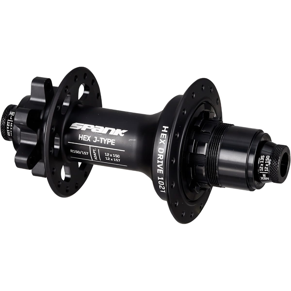 Πίσω Πλήμνη SPANK HEX DRIVE 102T 12x150/157 mm