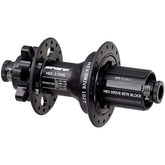 SPANK HEX DRIVE 102T 12x135/142 mm Rear Hub