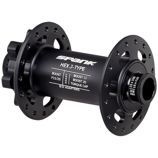 SPANK HEX 15/20 mm Boost Front Hub Black