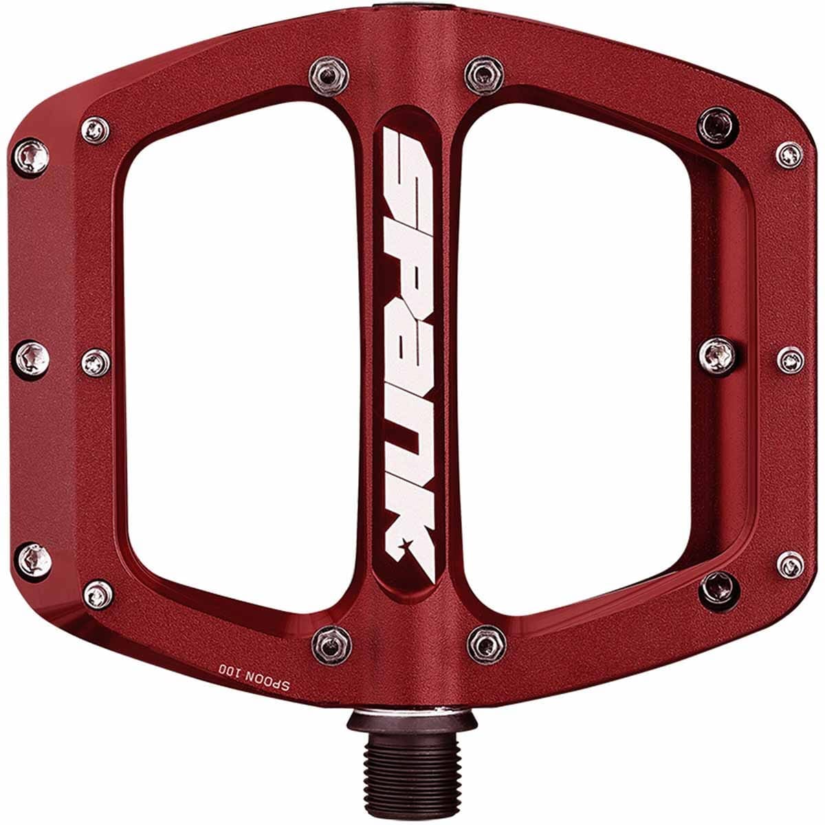 SPANK SPOON REBOOT S Red Pedals