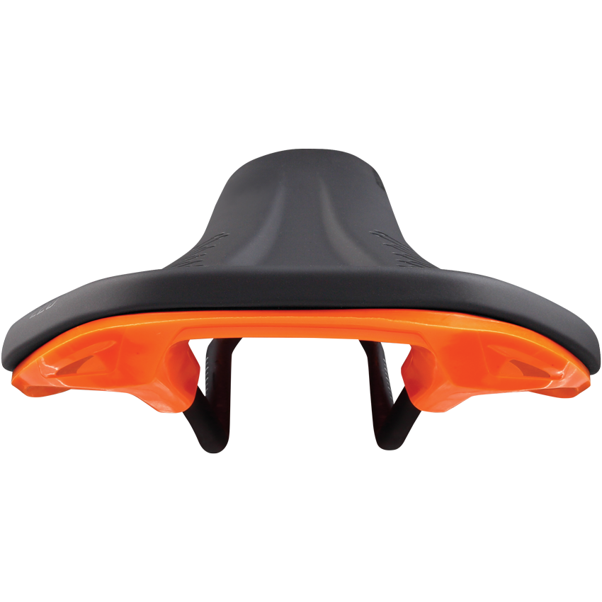 Σέλα SPANK OOZY 220 144mm Ράγες CrN/Ti Πορτοκαλί