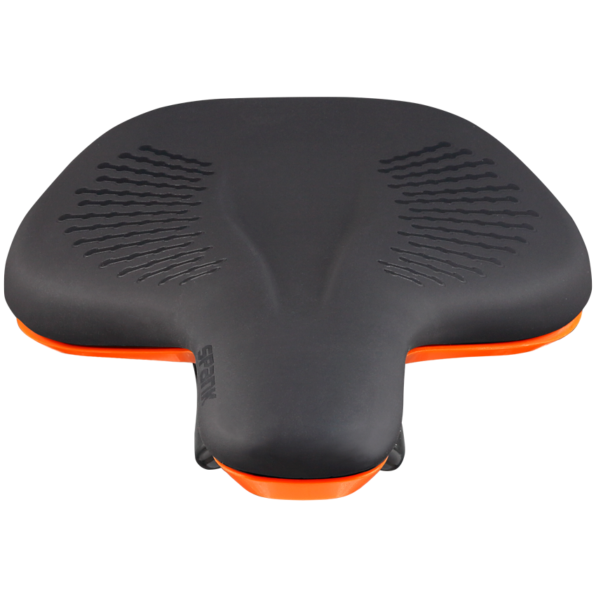 Σέλα SPANK OOZY 220 144mm Ράγες CrN/Ti Πορτοκαλί