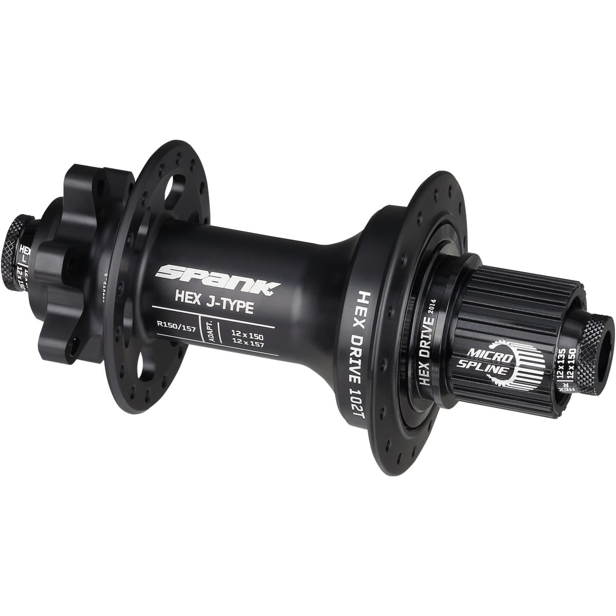 Πίσω Πλήμνη SPANK HEX DRIVE 102T 12x150/157 mm