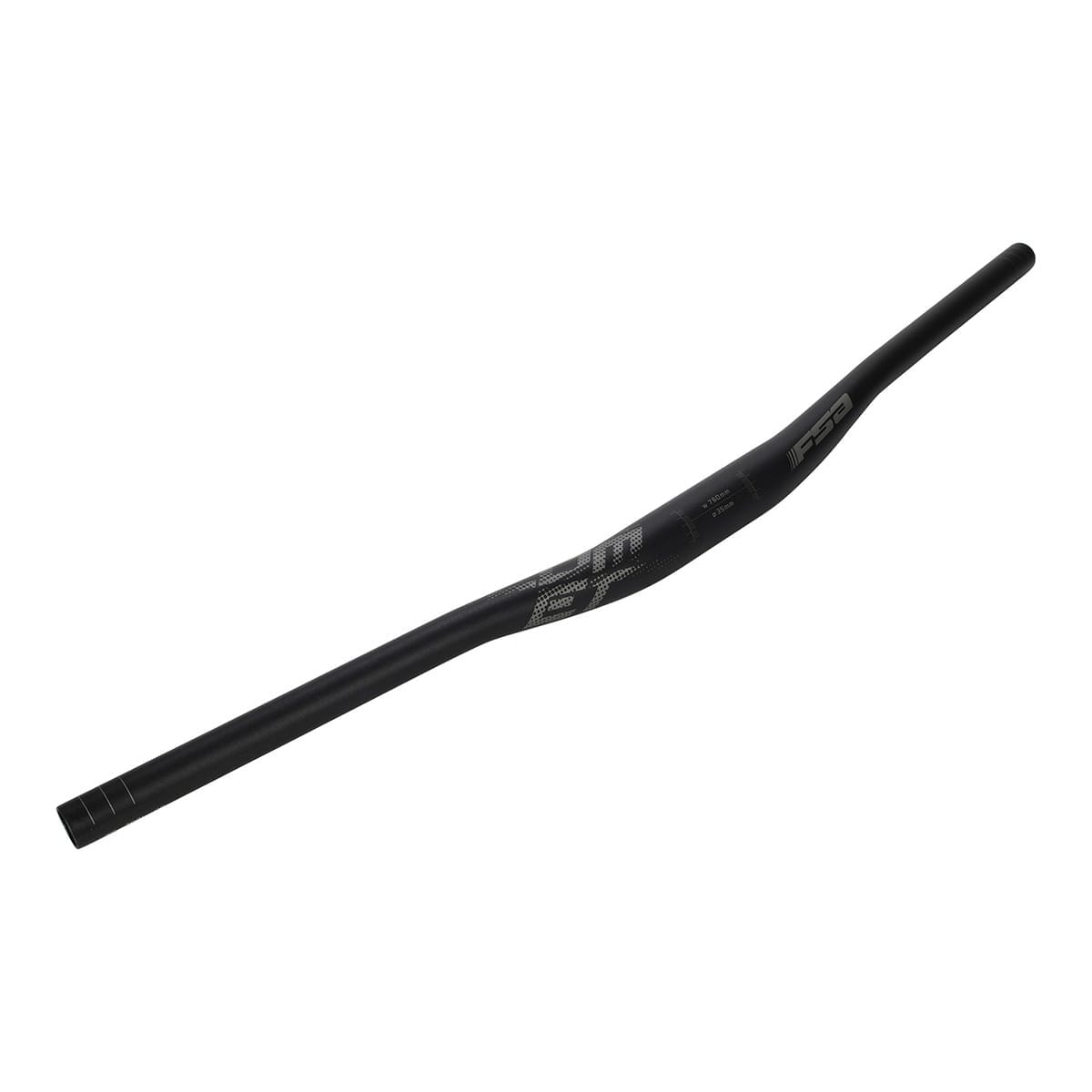 Styr FSA COMET Aluminium Rise 15mm 35/760mm Sort