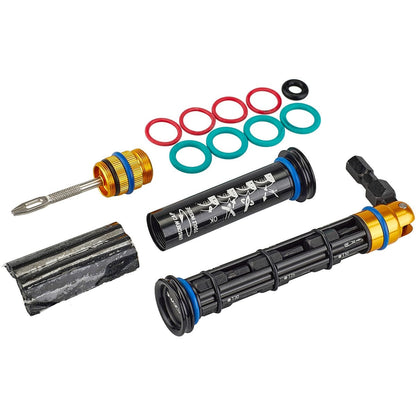 Κιτ Επισκευής Tubeless + Πολυεργαλείο L Ενσωματωμένο στο Τιμόνι LEZYNE