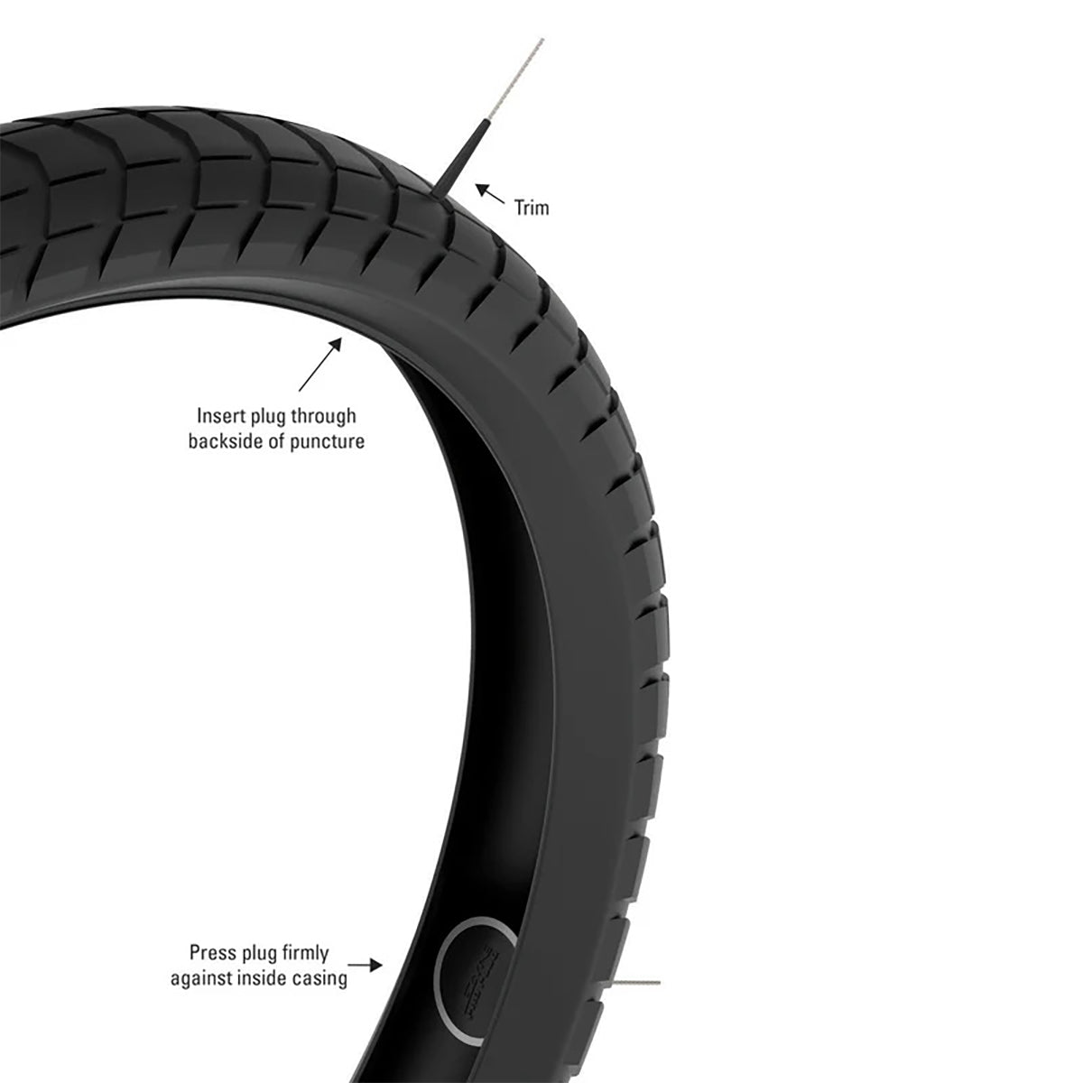 LEZYNE TUBELESS PRO PLUG Plug Repair Kit