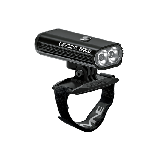 Μπροστινός Φωτισμός LEZYNE HELMET LITE DRIVE 1000XL Μαύρος