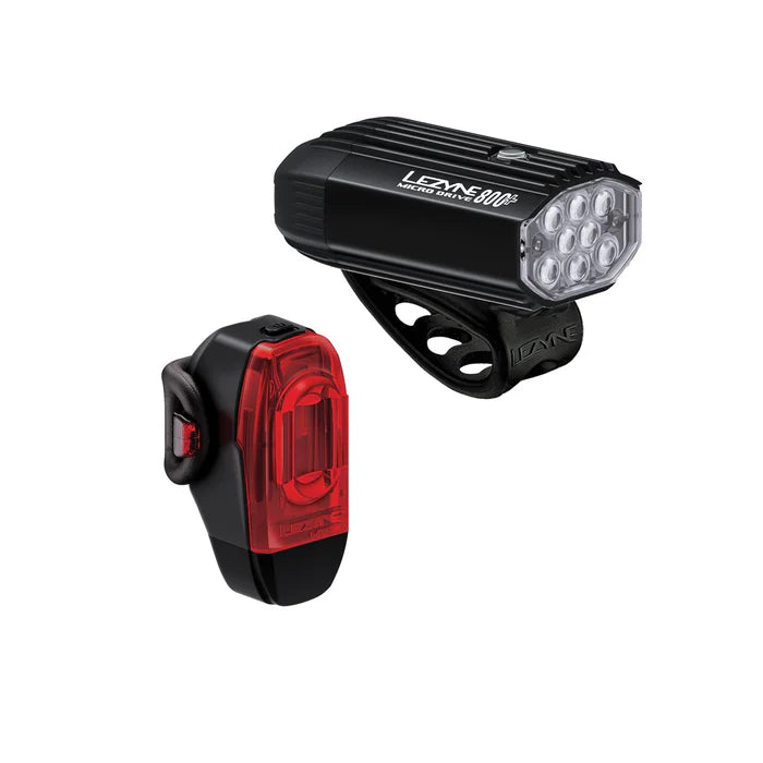 LEZYNE MICRO DRIVE 800 / KTV DRIVE+ Front and Rear Lights