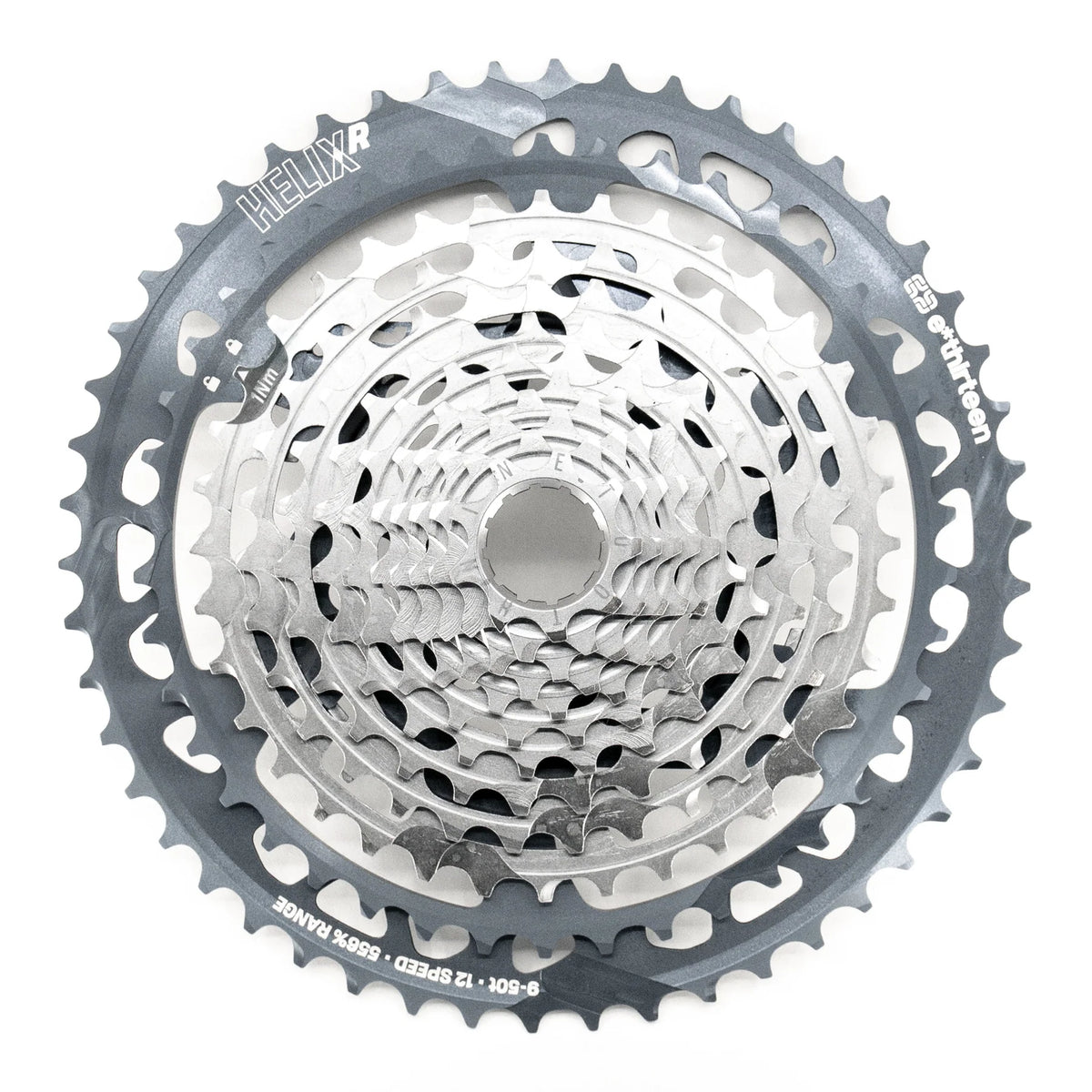 Kazeta 12V E-THIRTEEN Helix Race Šedá