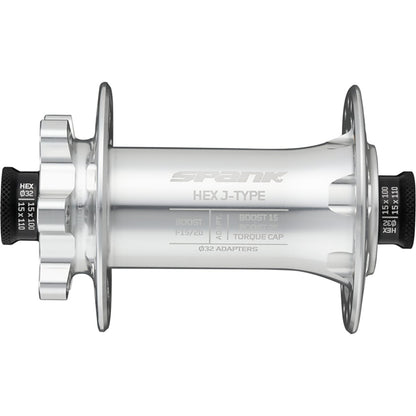 SPANK HEX 15/20 mm Boost Front Hub Silver