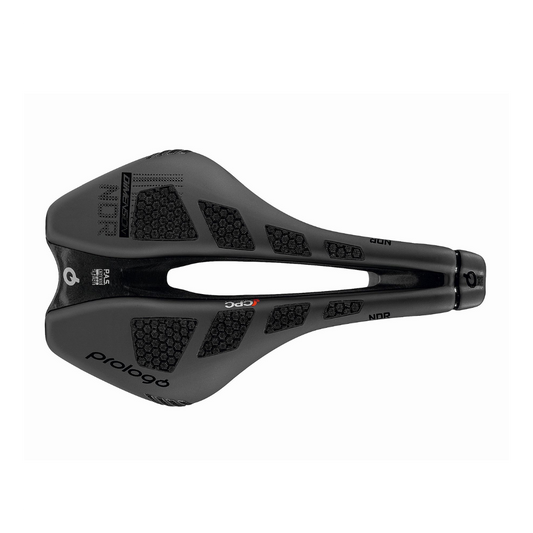 Sadel PROLOGO DIMENSION NDR CPC 143 mm Skenor TiroX Svart