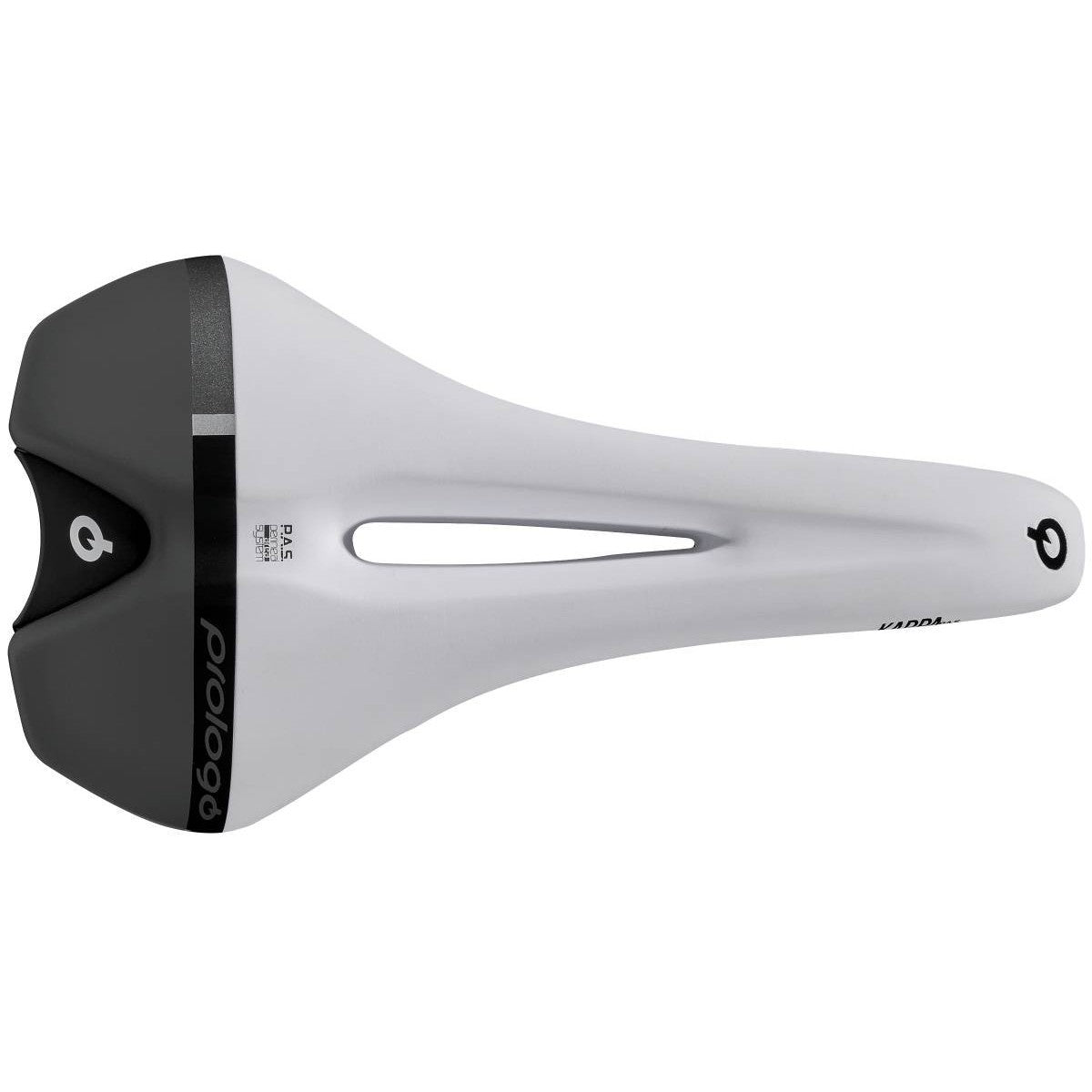 Sadel PROLOGO KAPPA PAS Bredd 147mm Skenor T2.0 Vit
