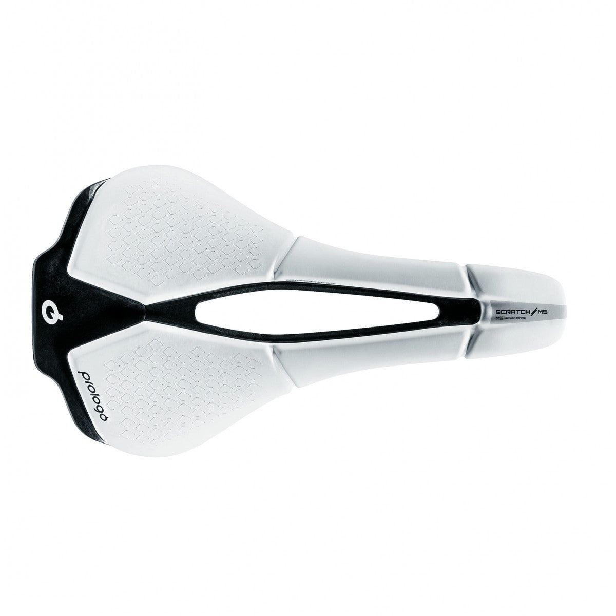 PROLOGO SCRATCH M5 PAS Carbon Rails Saddle Width 140mm White