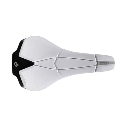 PROLOGO SCRATCH M5 Carbon Rails 140mm Width Saddle White