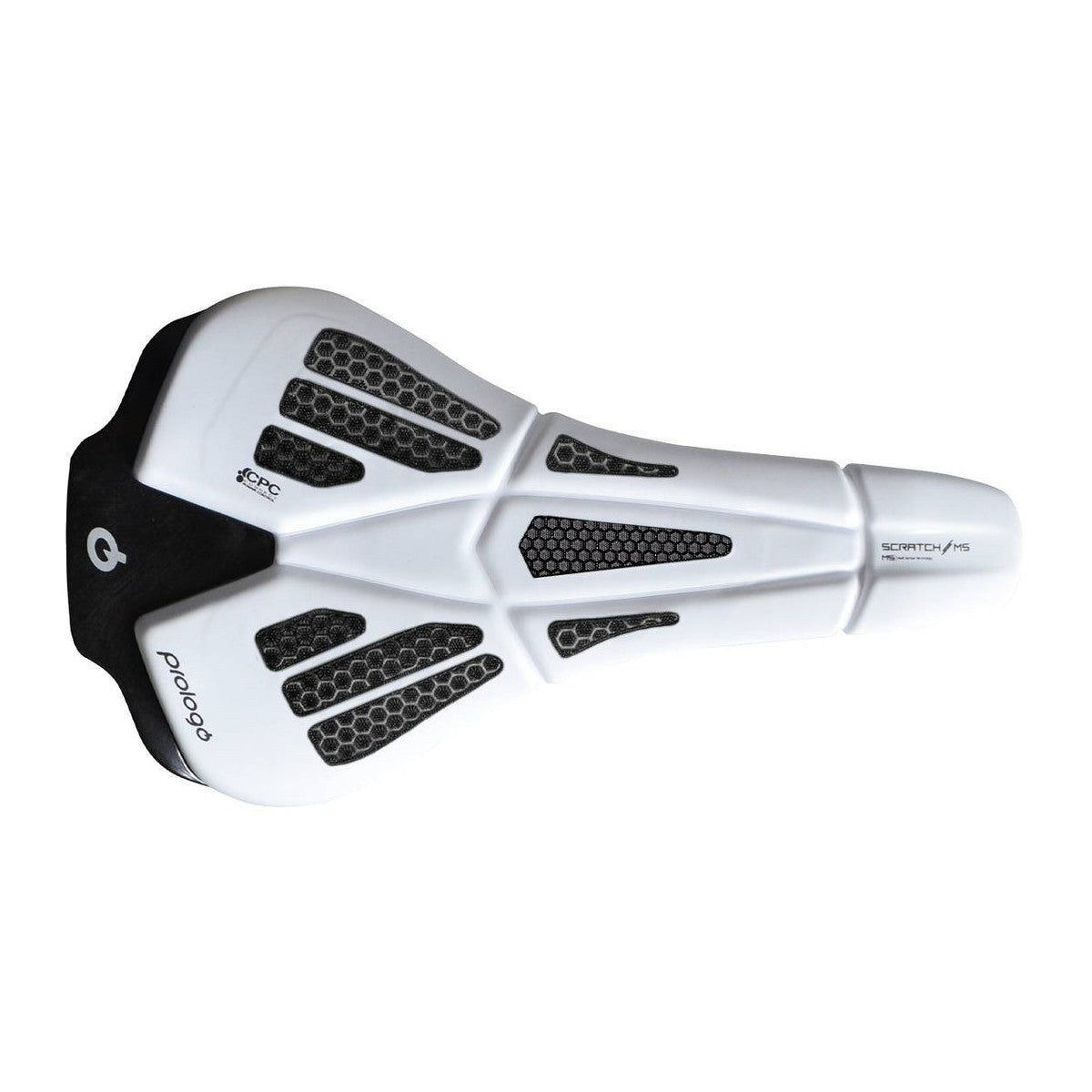 PROLOGO SCRATCH M5 CPC Saddle Tirox Rails Width 140mm White