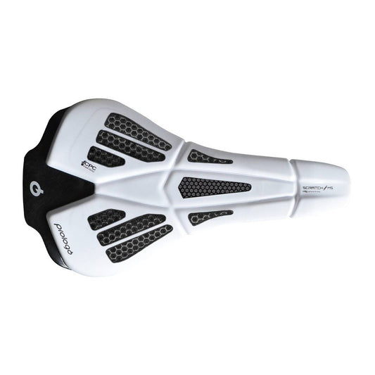 Sadel PROLOGO SCRATCH M5 CPC Skenor Tirox Bredd 140mm Vit