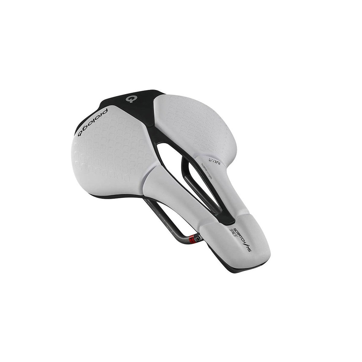 PROLOGO SCRATCH M5 PAS SPACE Tirox Rails Saddle Width 147mm White