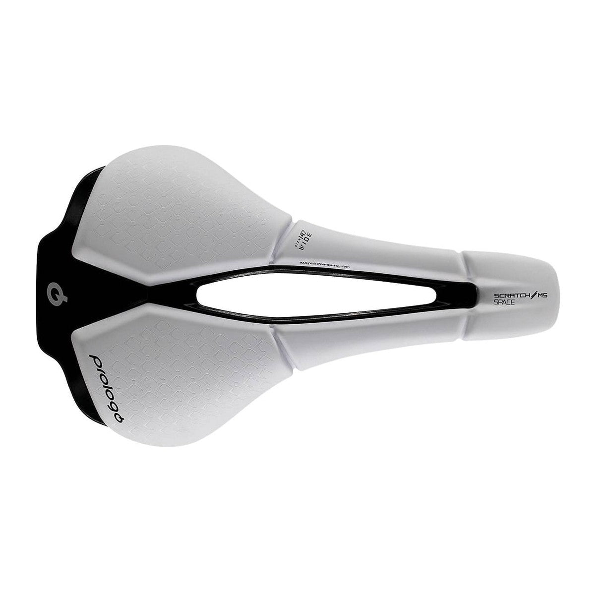 PROLOGO SCRATCH M5 PAS SPACE Tirox Rails Saddle Width 147mm White