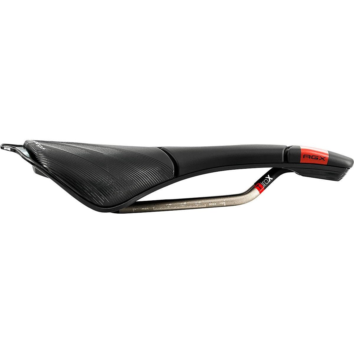 Σέλα PROLOGO SCRATCH M5 AGX Rails Tirox πλάτος 140mm Μαύρη