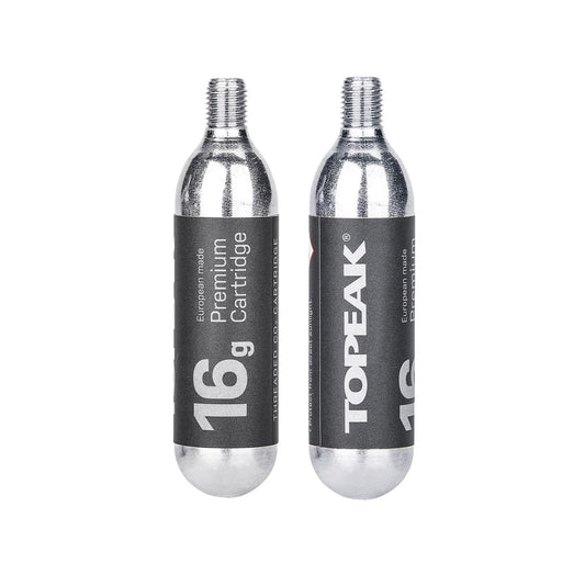 CO2-patronen TOPEAK Geschroefd 16g (2 stuks)