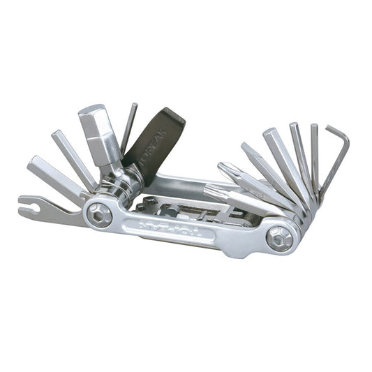 Multinástroj TOPEAK MINI PRO stříbrný (20 nástrojů + pouzdro)