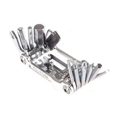 TOPEAK MINI PRO Silver Multi-Tool (20 Tools + Case)