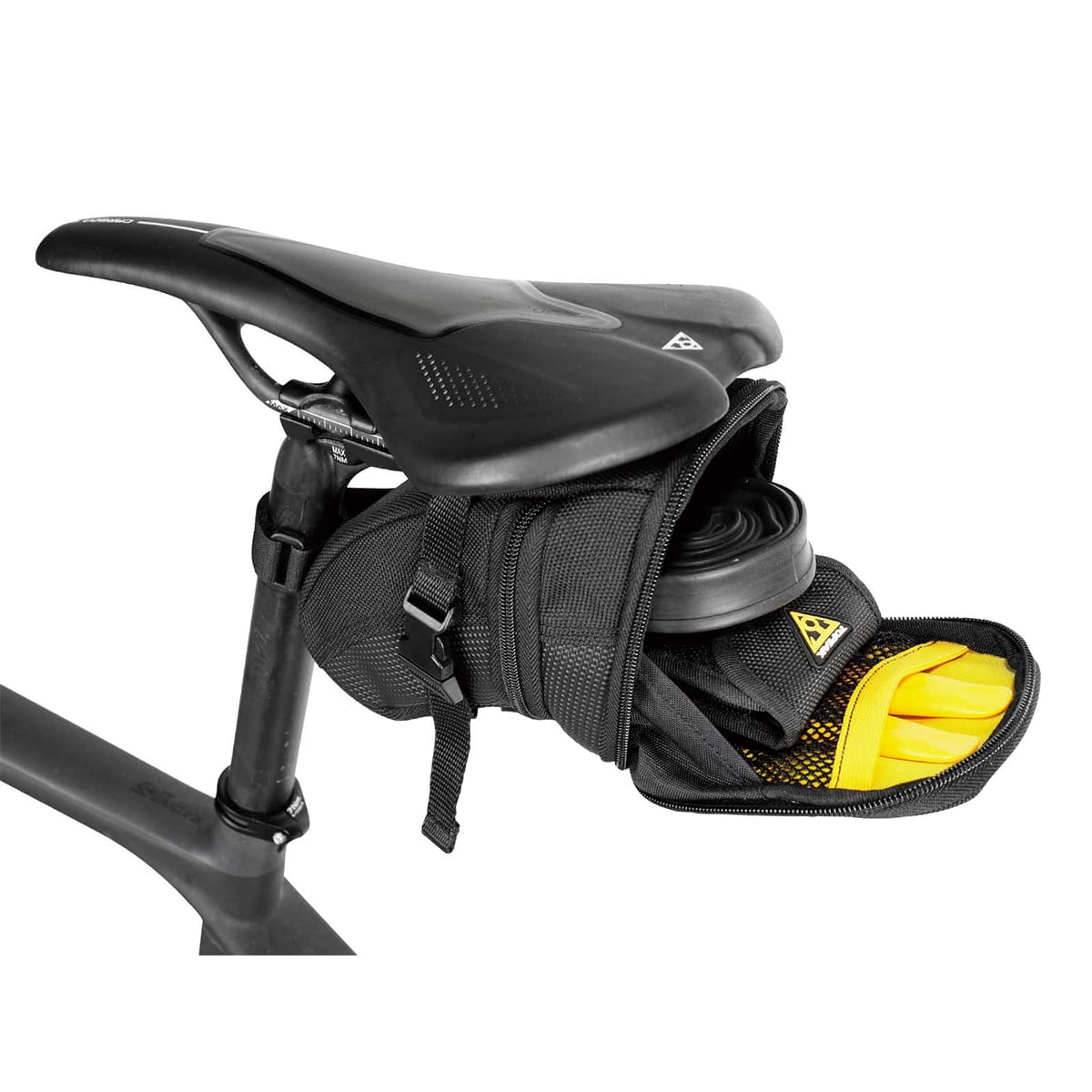 Sadeltaske TOPEAK AERO WEDGE PACK STRAP - M Sort