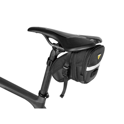 TOPEAK AERO WEDGE PACK STRAP - M fekete nyeregtáska