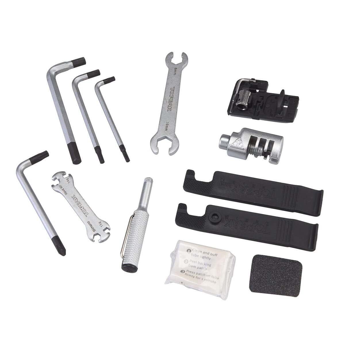 TOPEAK SURVIVAL Tool Box (19 Pieces)