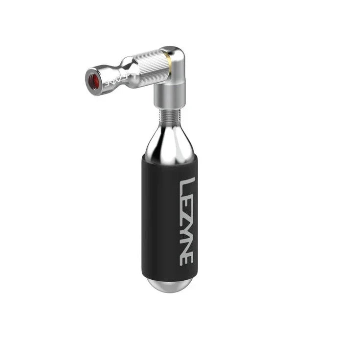 CO2 tlačilka LEZYNE TRIGGER DRIVE CNC, srebrna