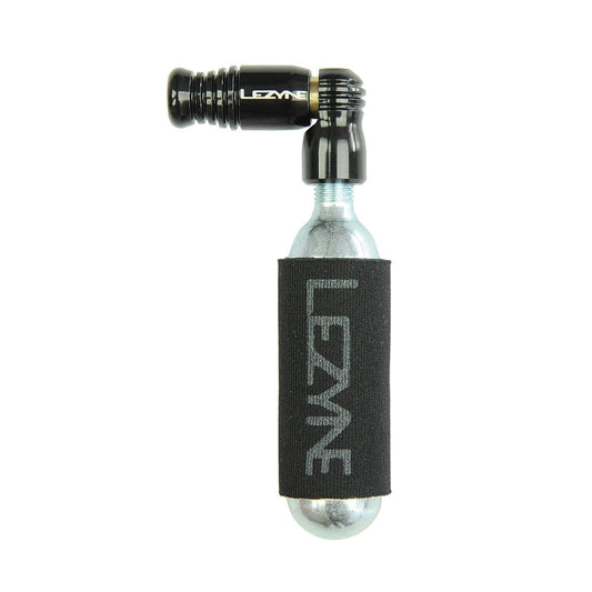 CO2-inflator LEZYNE TRIGGER SPEED DRIVE + CO2-patroon met schroefdraad 16 g (x1)