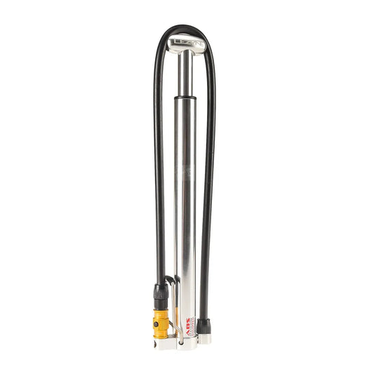 LEZYNE MICRO FLOOR DRIVE HP Compact Floor Pump Silver