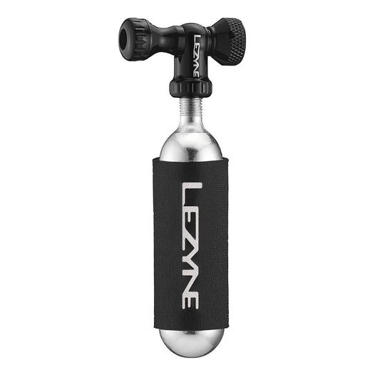 CO2-inflator LEZYNE CONTROL DRIVE + Gedraad CO2-patroon 16 g (x1)