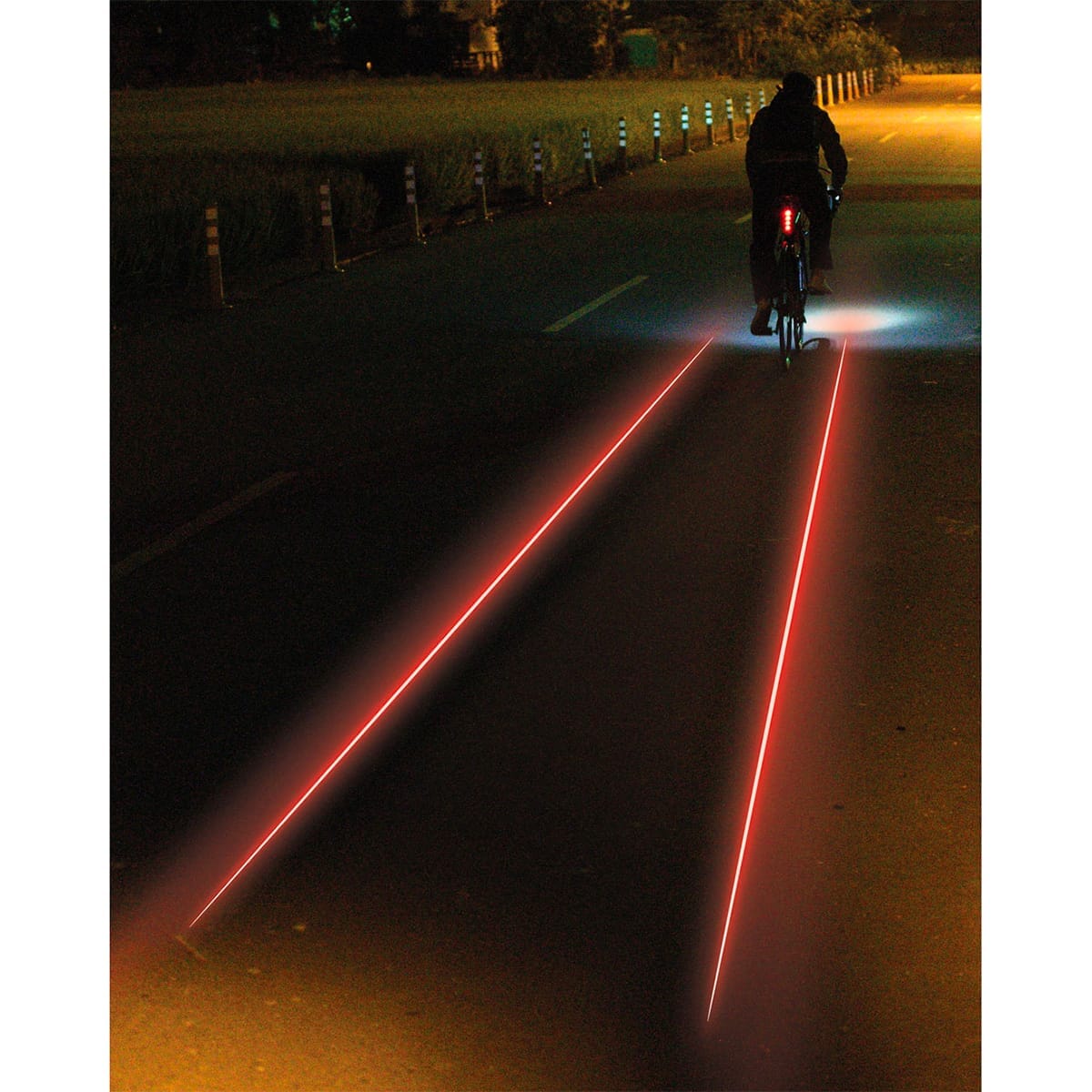LEZYNE LASER DRIVE Rear Light Black