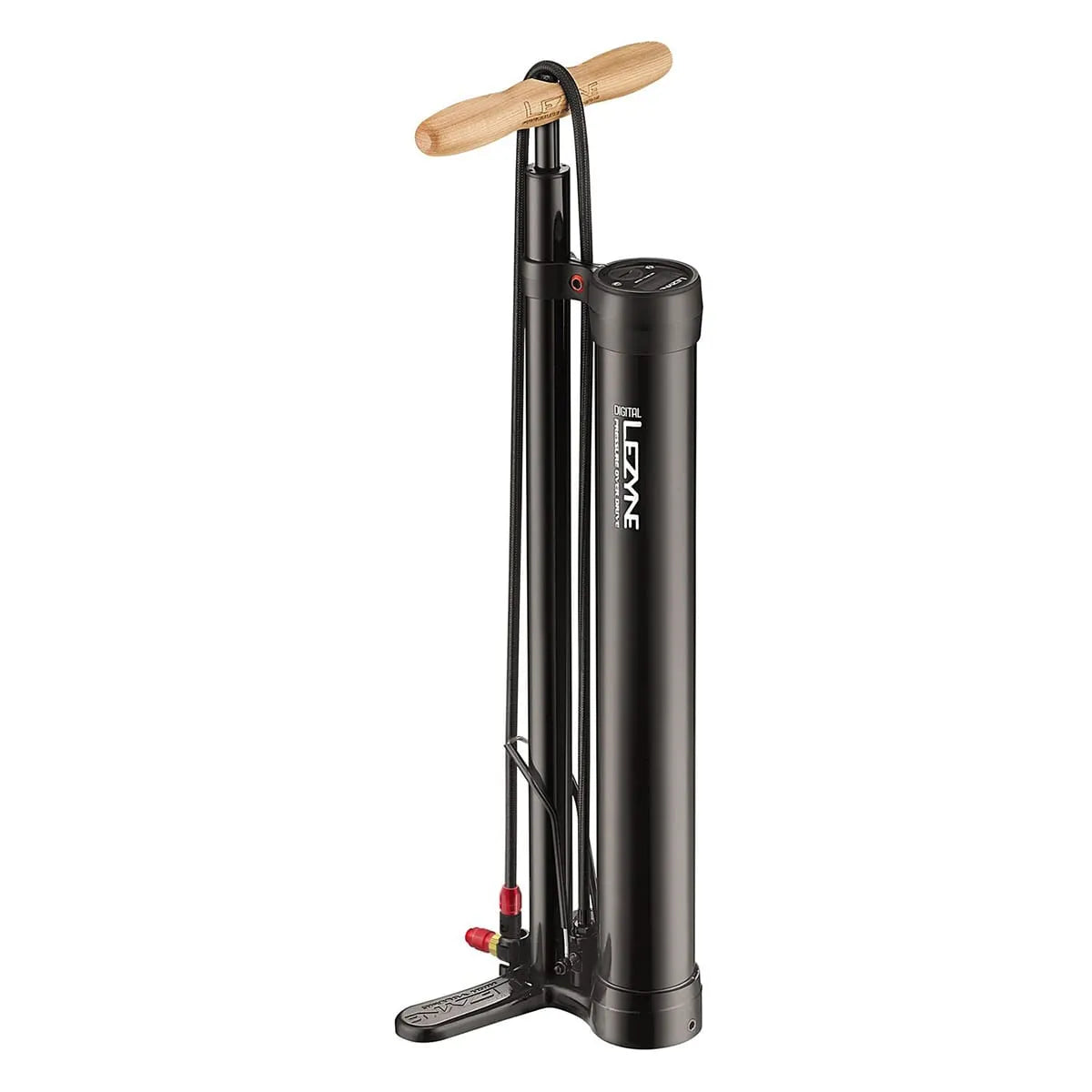 LEZYNE DIGITAL PRESSURE OVER DRIVE Floor Pump Black