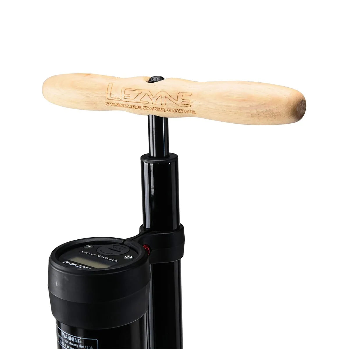 LEZYNE DIGITAL PRESSURE OVER DRIVE Floor Pump Black