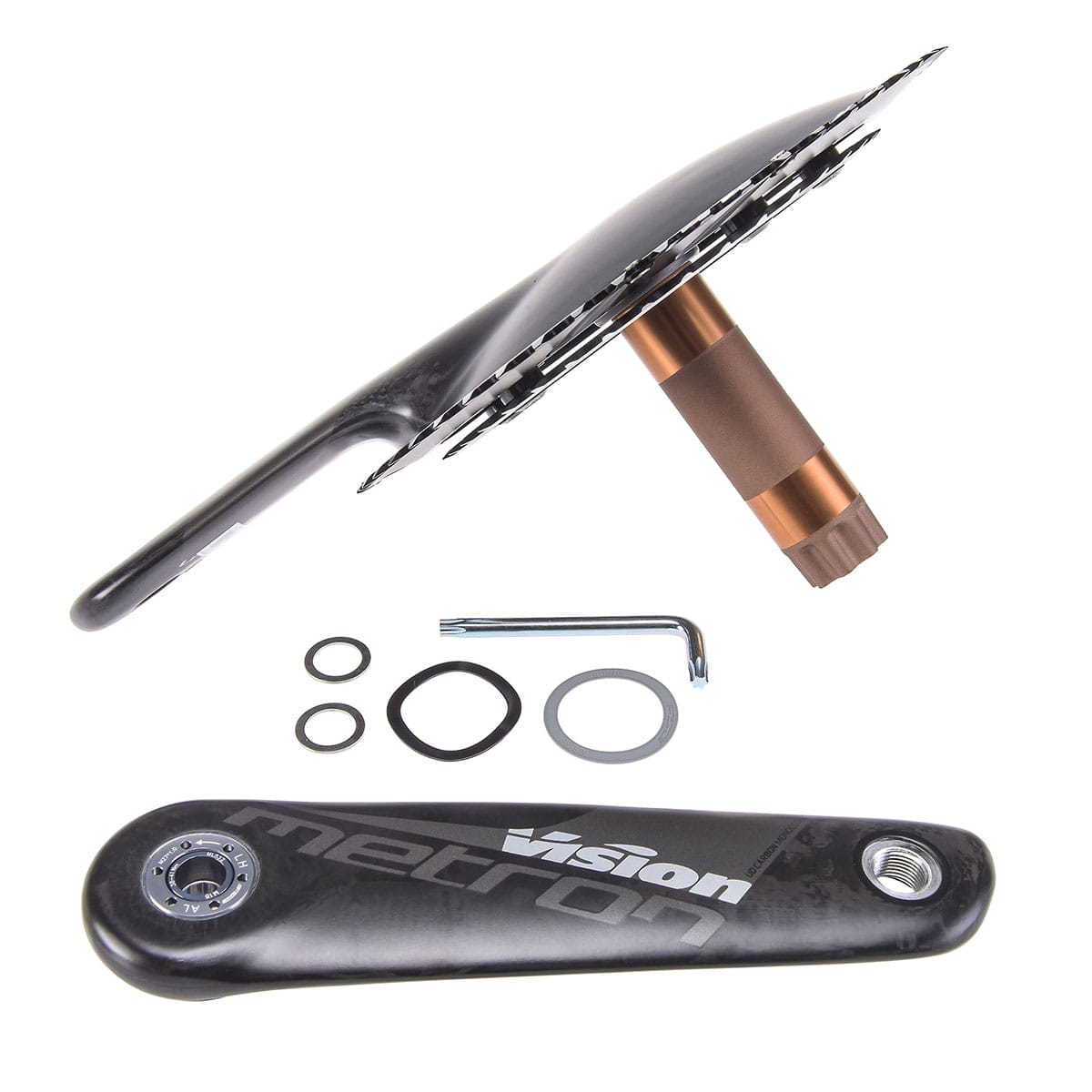 11-Speed Crankset VISION METRON TT BB386EVO Double