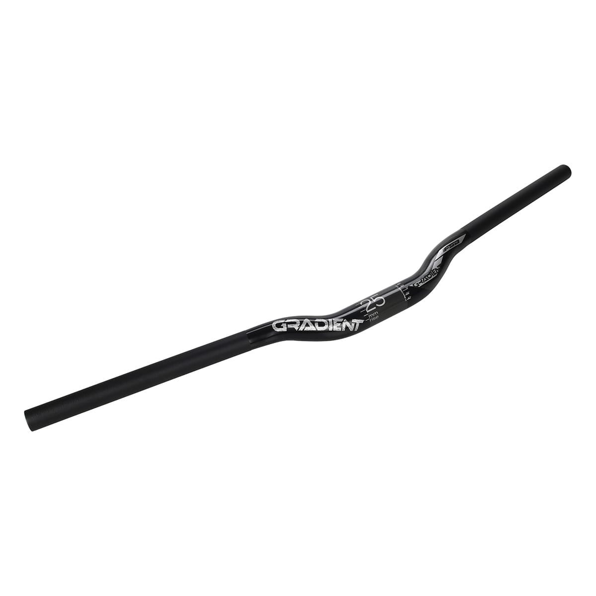 FSA GRADIENT Aluminium Handlebar Rise 25mm 31.8/760mm Black